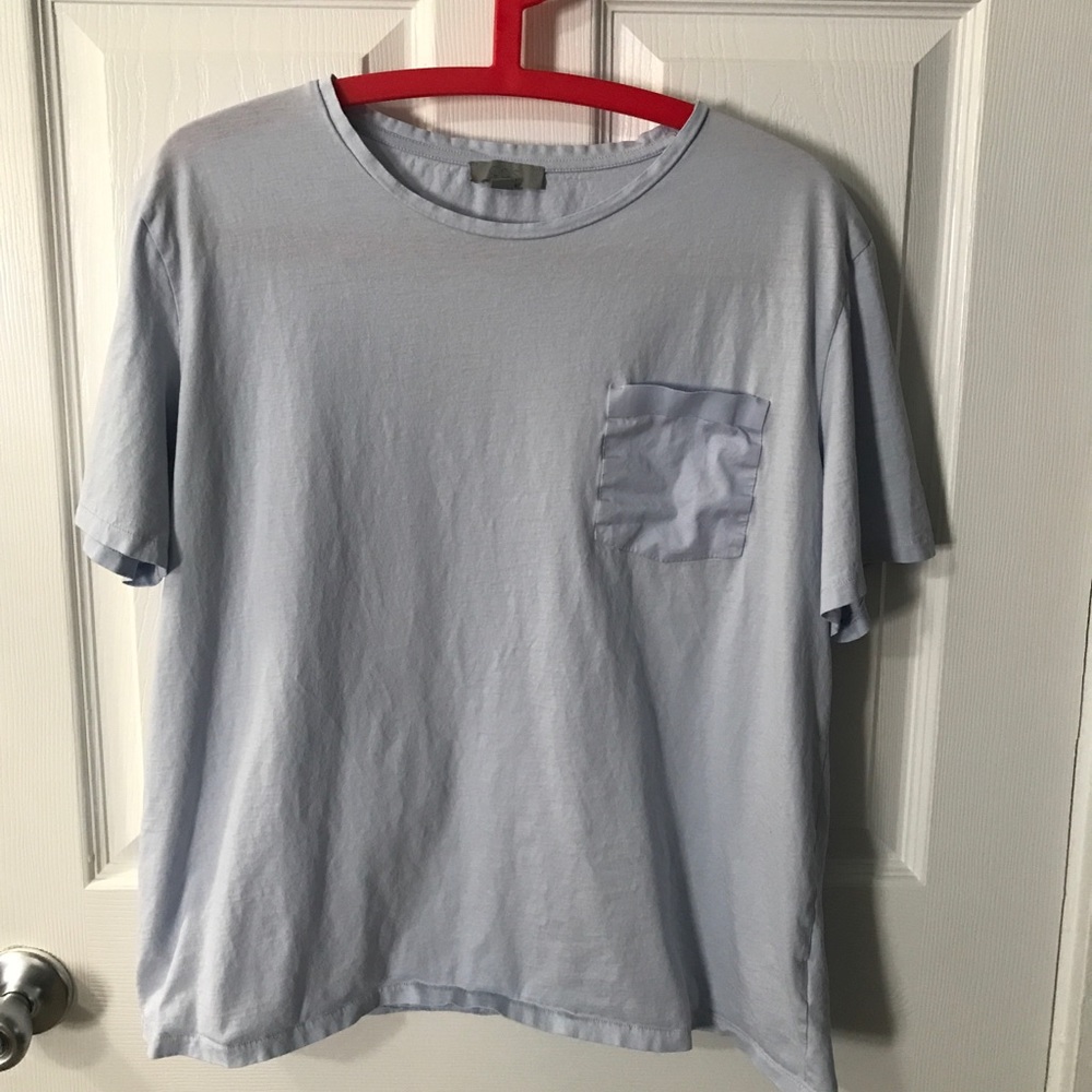 Light Blue Boxy Tee